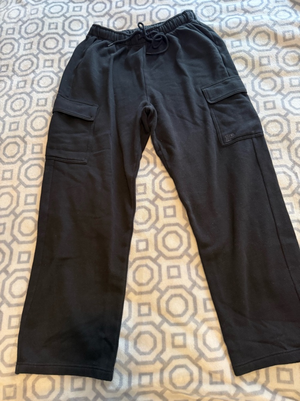 PINK by Victoria secret black Cargo Sweatpants